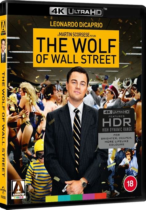 The Wolf Of Wall Street 4k Ultra Hd Blu Ray Free Shipping Over £20