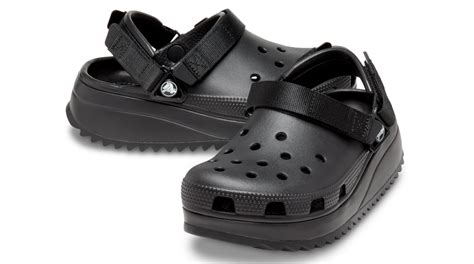 Crocs Classic Hiker Clog Black Sole Central