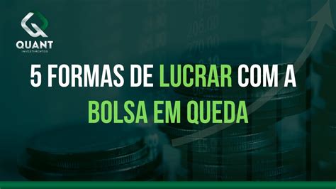 Formas De Lucrar A Queda Da Bolsa E Proteger Sua Carteira De