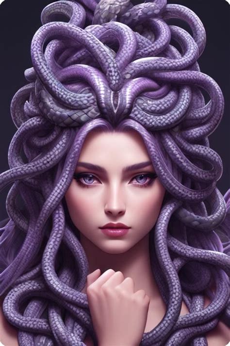 Medusa With Snakes For Hair Https Apps Apple Us App Genzart Ai