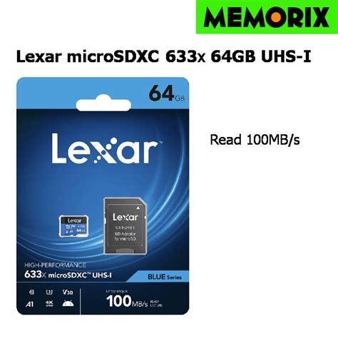 Original Gb Lexar High Performance X Microsdhc