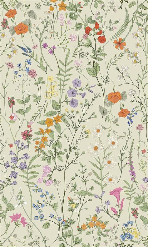 Vintage Floral Peel And Stick Wallpaper Self Adhesive Removable Vintage