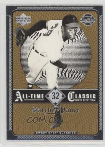 Upper Deck Sweet Spot Classics Satchel Paige Hof Ebay