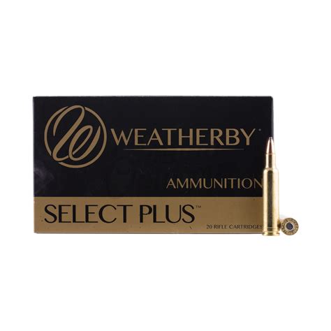 Notify Me Weatherby Select Plus 300 Wby Mag 165 Grain Nosler