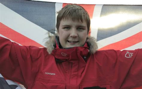 Lewis Clarke Becomes Youngest Ever South Pole Trekker Celebrates With