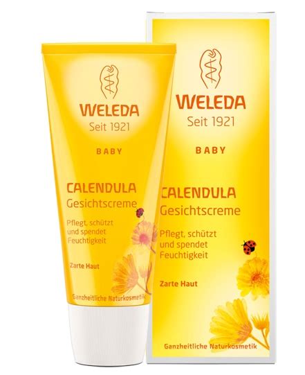 Weleda Calendula Gesichtscreme 50ml Tube Bei Windelnkaufen De