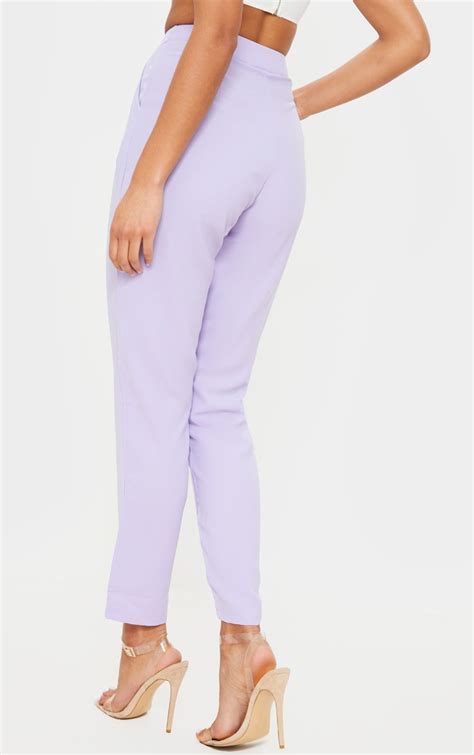 Lilac Tailored Trousers Co Ords Prettylittlething