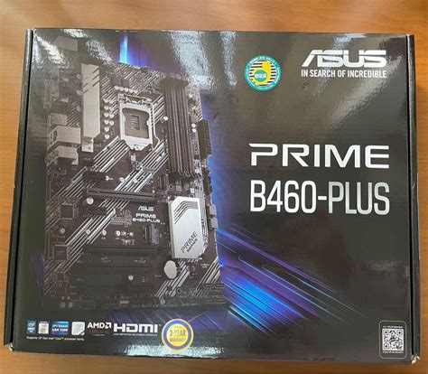 Asus Prime B460 Plus Atx Motherboard 電子產品 電腦 ＆ 平板電腦 Carousell