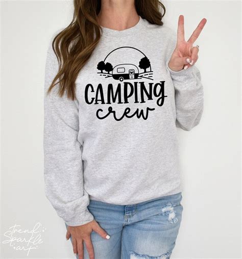 Camping Crew Svgcampfire Svgcamping Svgcamp Life Etsy