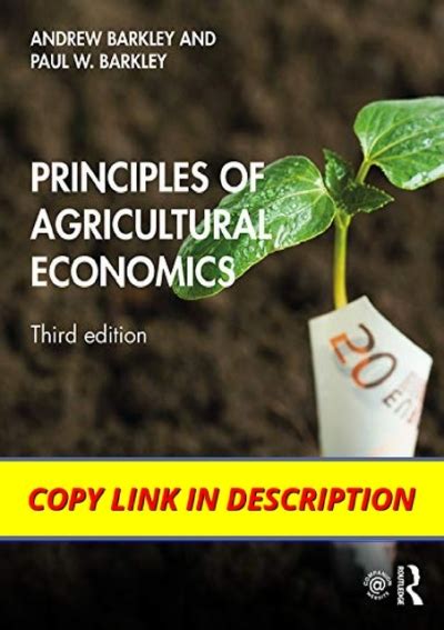 Mobi Books Principles Of Agricultural Economics