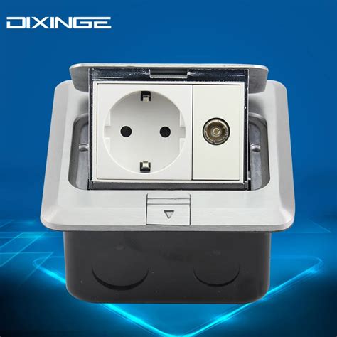 Dixinge High Quality Brand German Standard Socket Wall Socket Tv Outlet