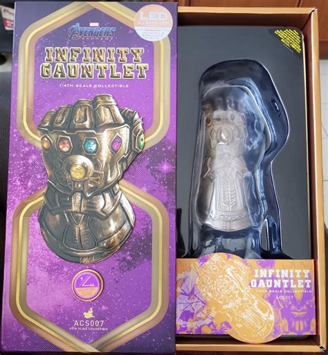 Hot Toys Infinity Gauntlet Scale ACS Hobbies Toys Toys Games On Carousell
