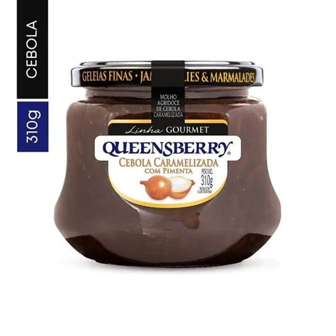 Geleia Gourmet Cebola Caramelizada G Queensberry Brumar