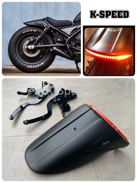 Diabolus Rear Tail Tidy Fender Fairing Fit Honda Rebel Cmx