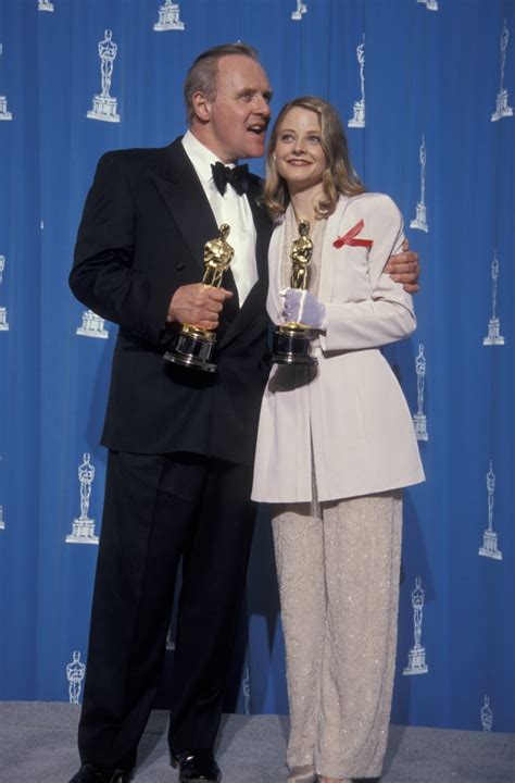 Anthony Hopkins and Jodie Foster, 1992 | Pictures From the Oscar Press ...