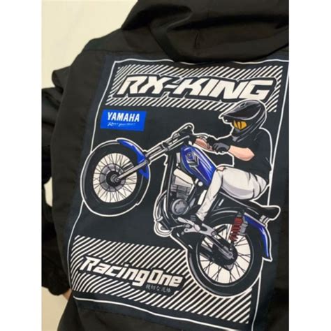 Jual Jaket Racing Full Printing Jaket Honda Yamaha Gank Parasut Cb Gl