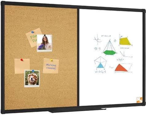 Amazon Excello Global Products Dry Erase Cork Board Combo