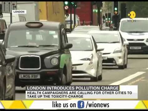 London Introduces New Pollution Charge Youtube