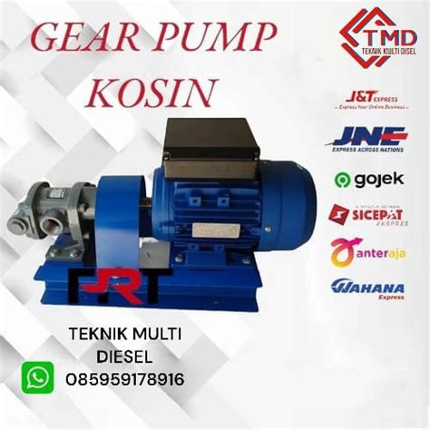 Promo Gear Pump Koshin Gl Motor Hp Kw Volt Phase