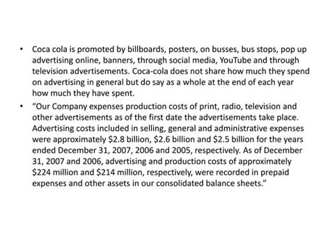 Case Study Coca Cola Ppt