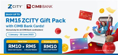 Win Up To Rm15 Zcity Tpack With Cimb Credit Cards Zcity