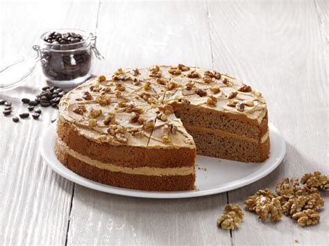 Coffee Walnut Cake Mademoiselle Desserts UK