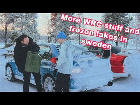 More Wrc Frozen Lake Drifting Snowmobiling And A New Car Sweden