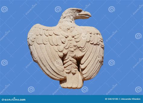 Stone eagle stock image. Image of religion, light, knowledge - 54610185