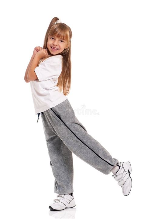 Little Girl Dancing Stock Images - Image: 28215644