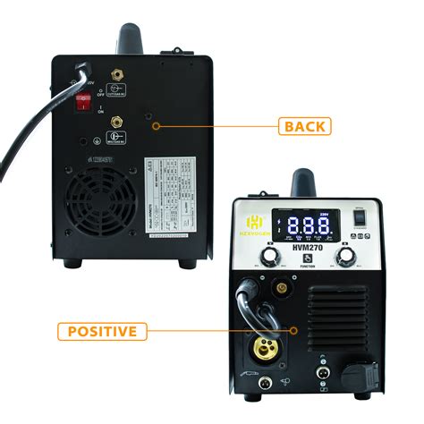 Hzxvogen 250a Gasgasless 5in1 Mig Tig Arc Welding Machine Plasma