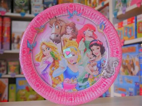 Assiettes Princesses Disney Au Coeur Du Jeu