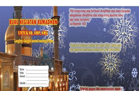 Buku Kegiatan Ramadhan Terbaru 2025 Untuk Sekolah Docx