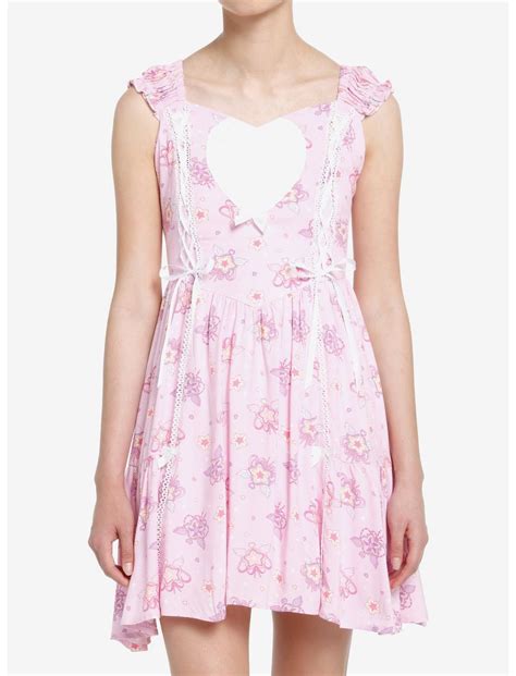 Sweet Society Kawaii Heart Lace Up Dress Hot Topic