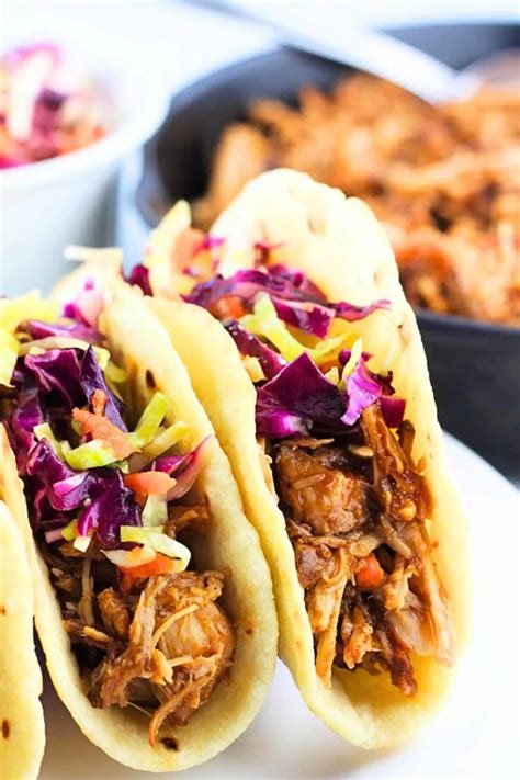 Instant Pot Bbq Pulled Pork Tacos • Now Cook This