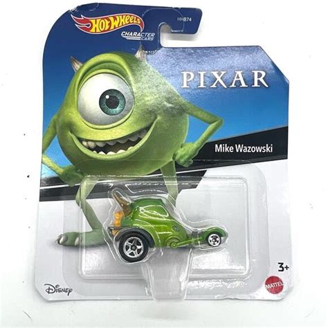 Disney Toys Hot Wheels Disney Pixar Mike Wazowski Monsters Inc Car Poshmark