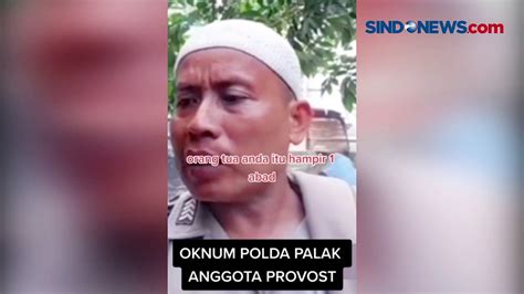 Anggota Provos Sebut Oknum Penyidik Polda Metro Jaya Minta Uang