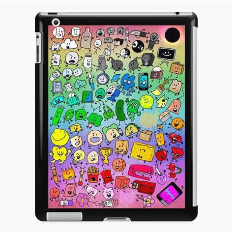 Funda Y Vinilo Para Ipad Bfdi Inanimate Insanity Todos Los Personajes