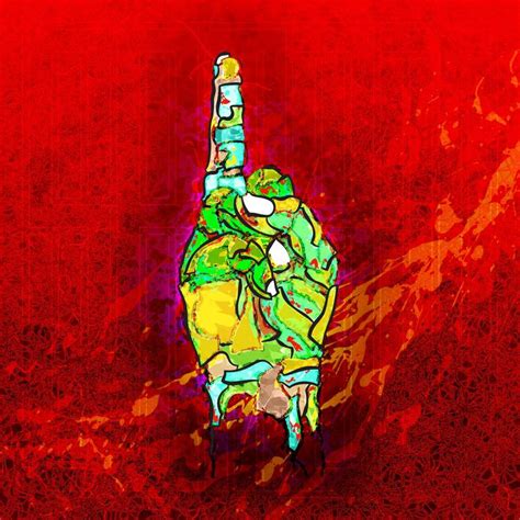 GESTURE FUCK Original Edition 1 6 Painting By Semaj JOYCE Saatchi Art