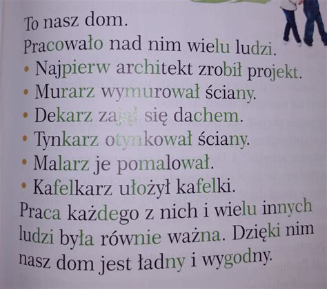 Podkre L Wszystkie Przymiotniki Rzeczowniki Czasowniki I Liczebniki