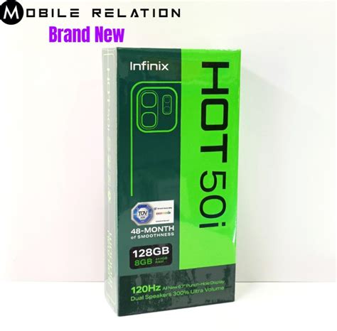Infinix Hot 50i Sage Green 128GB Mobile Phones Gadgets Mobile Phones Android Phones