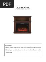 Twin Star Electric Fireplace Manual