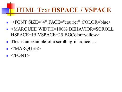 Html Hypertext Markup Language Text Representation Ppt Download