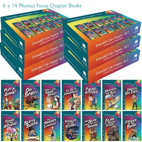 Extended Code - Chapter Series Set 2 Classroom Bundle