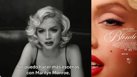 Ana de Armas encarna a una Marilyn Monroe llena de angustia en el tráiler de Blonde