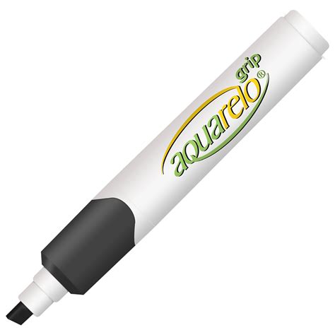 Marcador Base Agua Azor Aquarelo Grip Negro Delsol