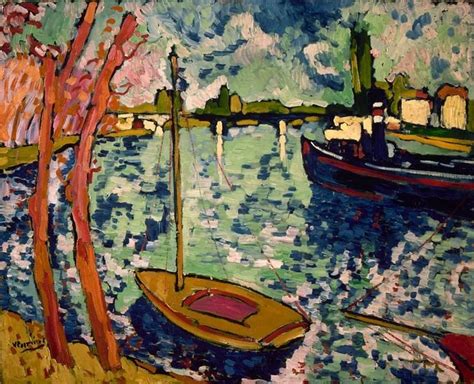 El R O Sena En Chatou Maurice De Vlaminck Fauvismo Fauvism