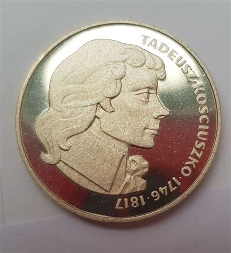 Polen Vr Zloty Tadeusz Kosciuszko In Silber G Pp Ebay