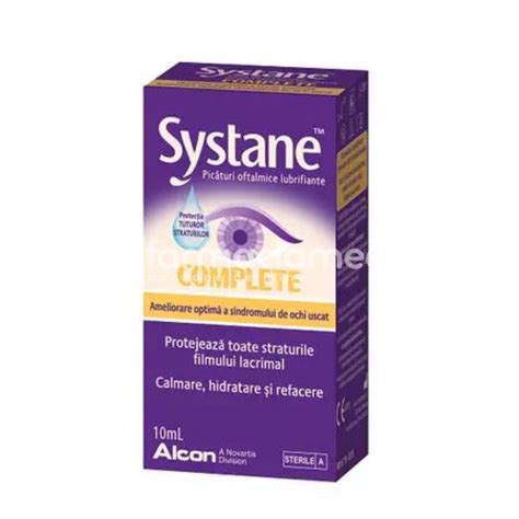 Systane Complete Pic Turi Oftalmice Lubrifiante Ml Alcon