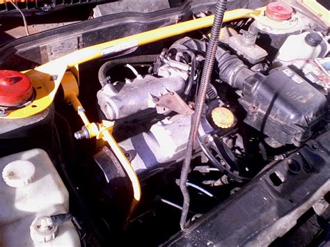 Распорка с доп.опорой двигателя — Lada 21093, 1,6 л, 1998 года | тюнинг ...