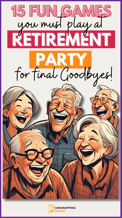 15 Best Retirement Party Games For Fun Final Goodbyes